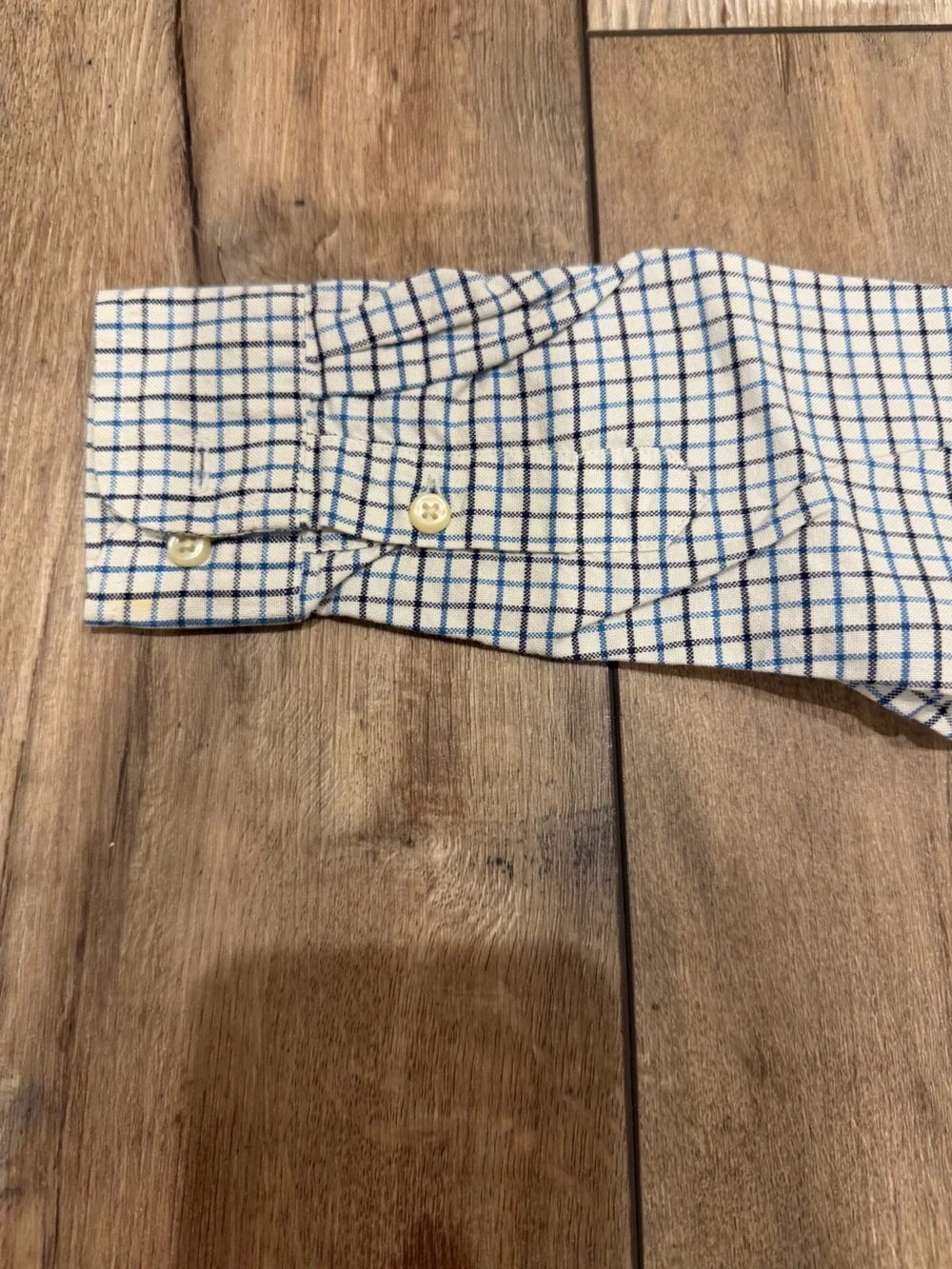 Ralph Lauren Little Boys Long-Sleeve Checked Plaid Poplin Shirt Size 3